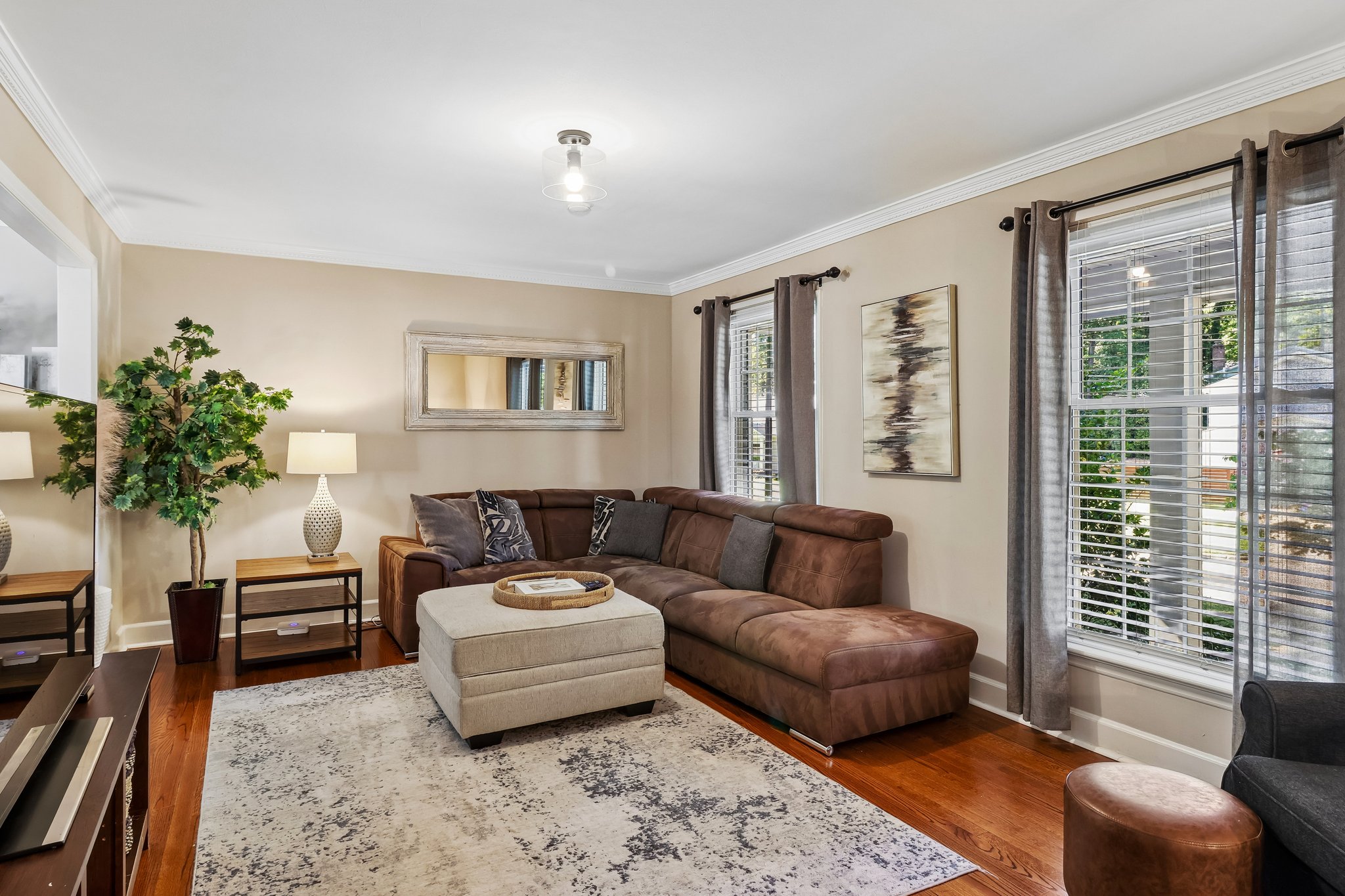 Main-level living room